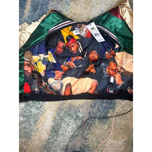 SZ XS Y - Wu-Tang Coat & SnapBack Hat by HeadGear - New/ tags - Picture 3 of 3